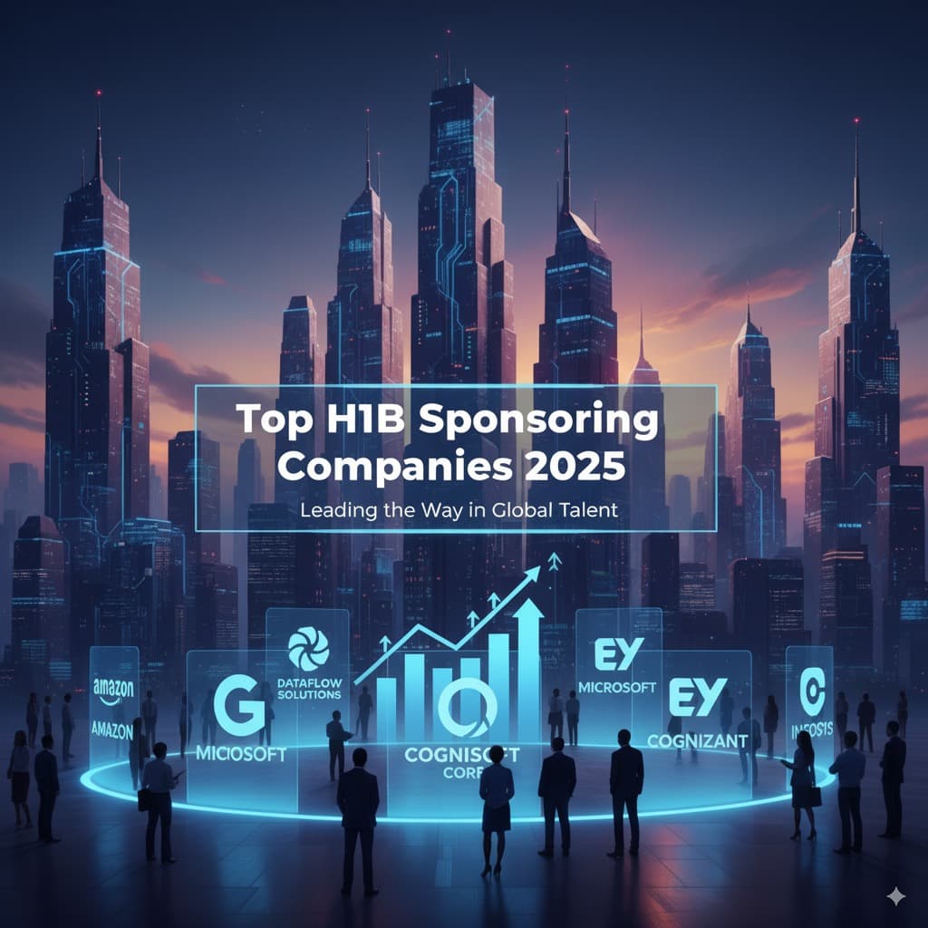 Top H1B Sponsoring Companies 2025: Complete Guide with Real Data